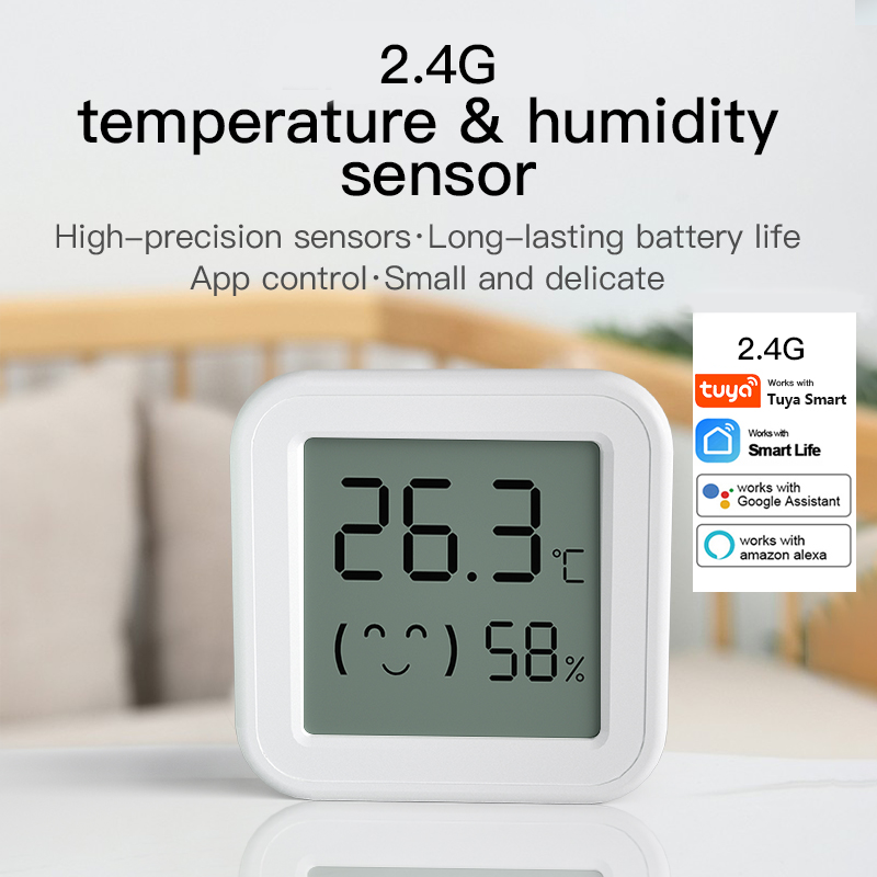 Digital Hygrometer Probe - Bluetooth Sıcaklık Nem Sensörü Mini LCD